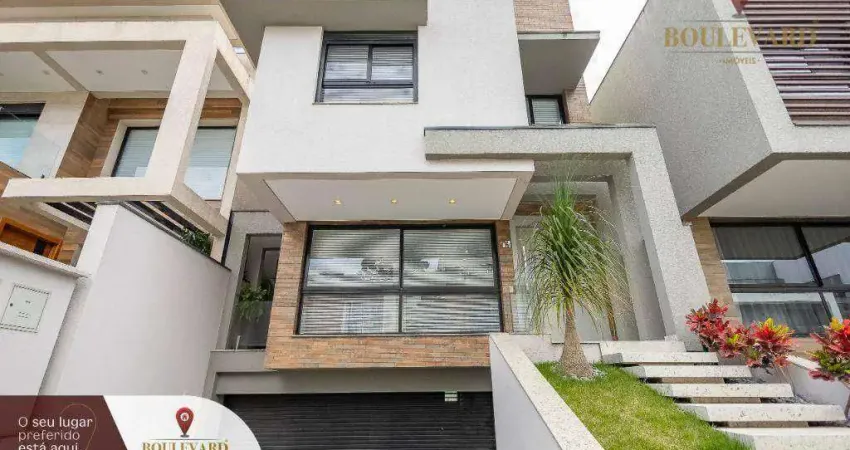 Casa no Boulevard Previllege, com 3 suítes à venda, 309 m² por R$ 3.290.000 - Uberaba - Curitiba/PR
