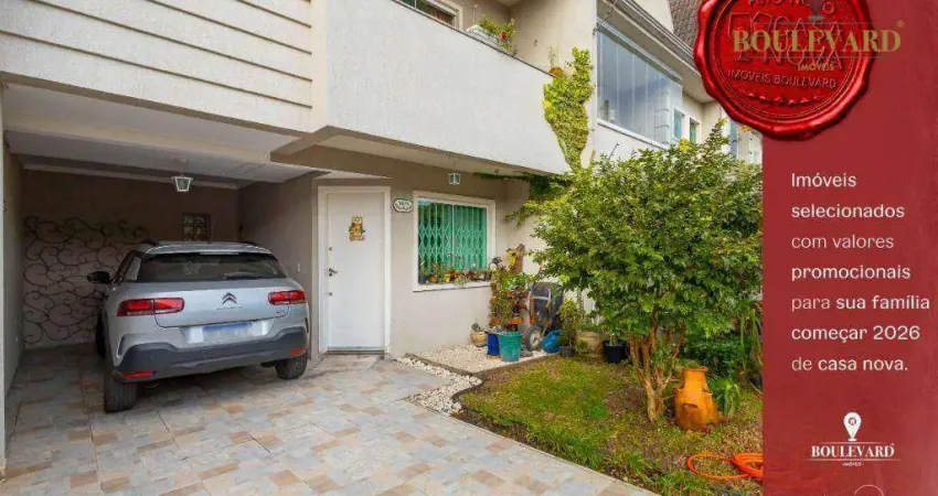 Sobrado triplex de rua com 3 dormitórios à venda, 152 m² por r$ 729.900 - bairro alto - curitiba/pr