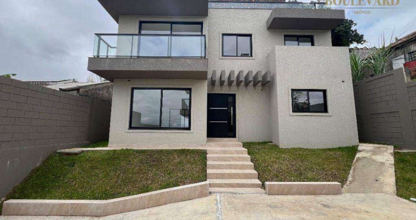 Sobrado novo em condomínio fechado com 3 dormitórios à venda, 165 m² por R$ 1.290.000 - Uberaba - Curitiba/PR