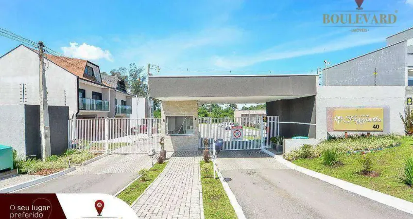 Terreno no foggiatto à venda, 128 m² por r$ 200.000 - costeira - são josé dos pinhais/pr