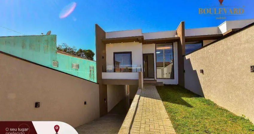 Sobrados novos com 3 dormitórios à venda, 127 m² por r$ 630.000 - são marcos - são josé dos pinhais/pr