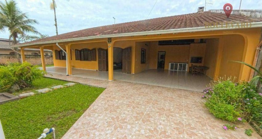 Casa térrea, lado mar, com 5 dormitórios à venda, 225 m² por R$ 650.000 - Praia de Leste - Pontal do Paraná/PR