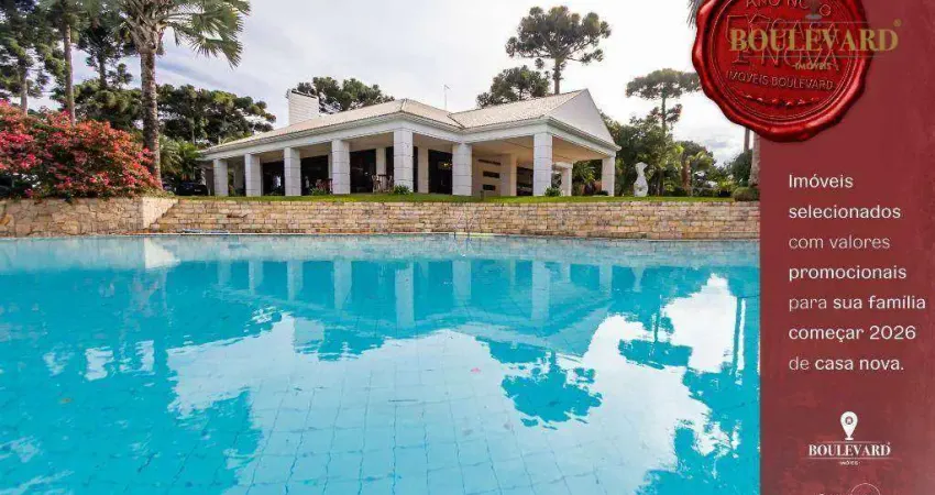 Casa exclusiva no recanto i com 4 suítes à venda, 1400 m² por r$ 13.900.000 - planta o recanto - piraquara/pr