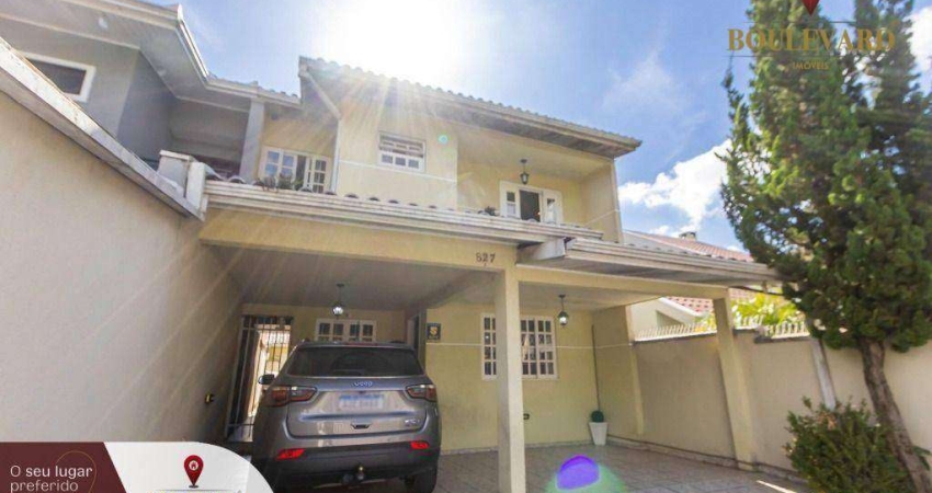 Sobrado mobiliado com 3 dormitórios à venda, 172 m² por R$ 795.000 - Uberaba - Curitiba/PR
