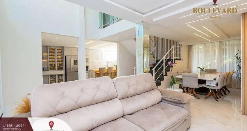 Casa com 4 dormitórios à venda, 304 m² por r$ 1.949.000,00 - barreirinha - curitiba/pr