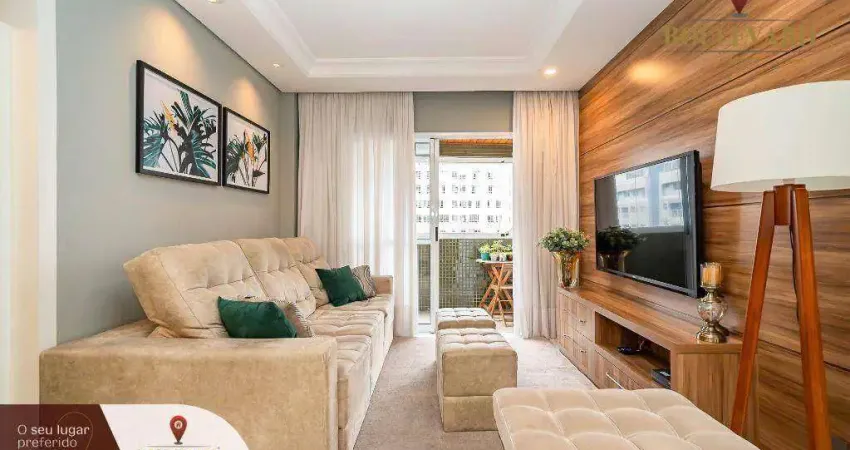 Apartamento no Edifício Solar de Leiria com 3 dormitórios à venda, 120 m² por R$ 850.000 - Cristo Rei - Curitiba/PR