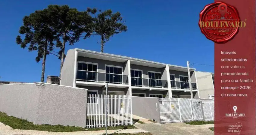 Sobrado de esquina com 3 dormitórios à venda, 87 m² por r$ 550.000 - alto boqueirão - curitiba/pr