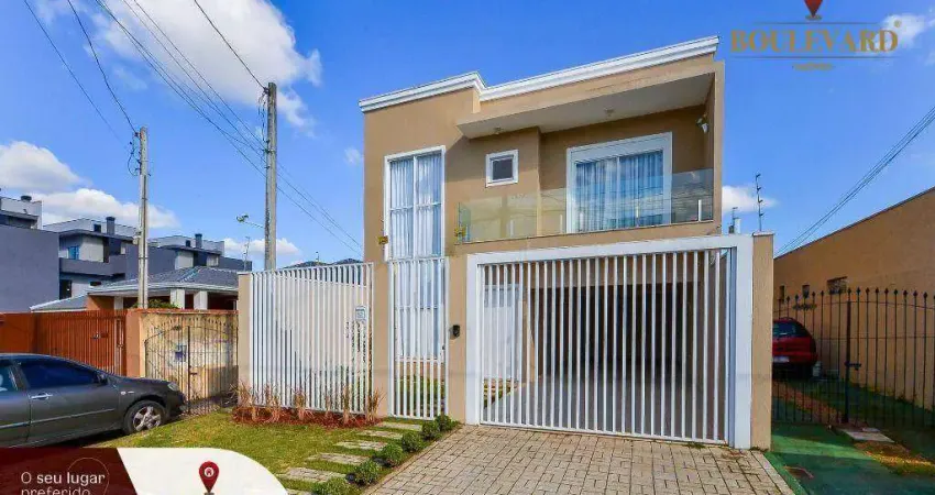 Sobrado mobiliado com 3 dormitórios à venda, 148 m² por R$ 950.000 - Cruzeiro - São José dos Pinhais/PR