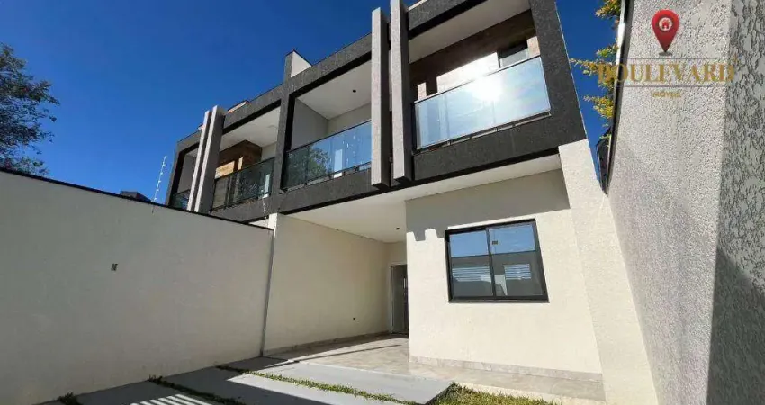 Sobrado com quintal 3 suítes à venda, 160 m² por R$ 1.190.000 - Centro - São José dos Pinhais/PR