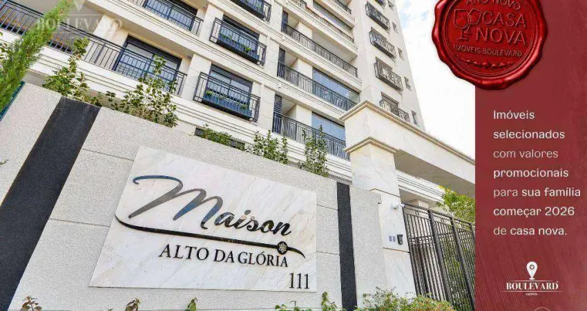 Cobertura no maison alto da glória com 3 suítes à venda, 200 m² por r$ 2.340.000 - alto da glória - curitiba/pr