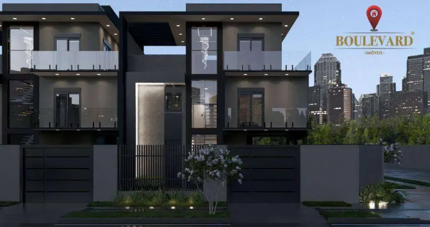 Sobrado com 3 dormitórios à venda, 149 m² por r$ 962.000,00 - cidade jardim - são josé dos pinhais/pr