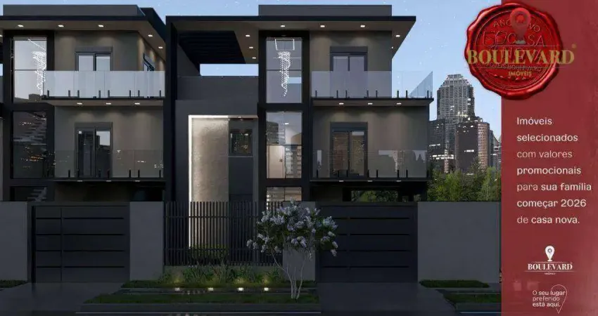 Sobrado com 3 dormitórios à venda, 149 m² por r$ 962.000,00 - cidade jardim - são josé dos pinhais/pr