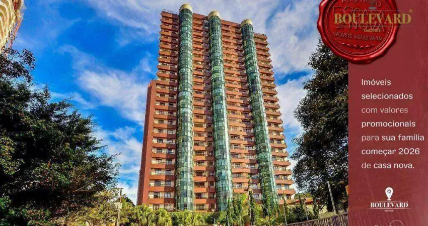 Apartamento duplex no edifício burle marx com 3 dormitórios à venda, 137 m² por r$ 1.225.000 - mossunguê - curitiba/pr