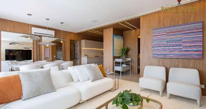 Apartamento garden no blanc de rouge com 3 dormitórios à venda, 210 m² por r$ 3.964.964 - juvevê - curitiba/pr