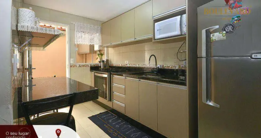 Sobrado no residencial bella romana i, com 3 dormitórios à venda, 107 m² por r$ 680.000 - cruzeiro - são josé dos pinhais/pr