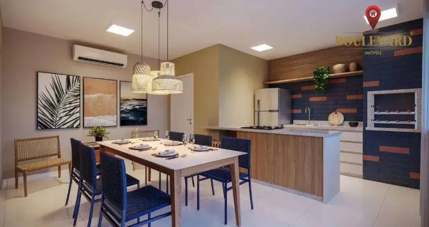 Apartamento com 2 dormitórios à venda, 51 m² por r$ 511.587,76 - morada do sol beach club - construtora rogga