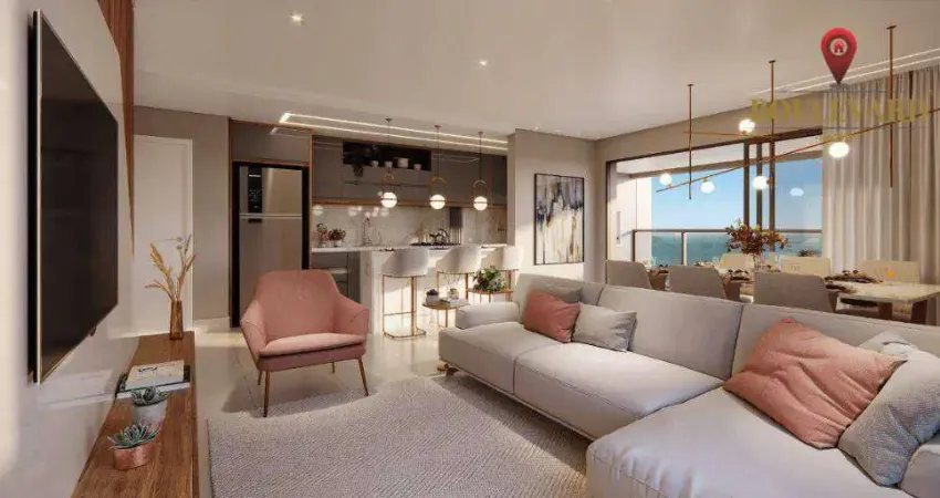 Cobertura com 3 dormitórios à venda em piçarras/sc, 83 m², por r$ 1.355.621,38 - blue one home club - construtora rogga