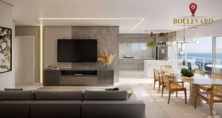 Apartamento com 3 dormitórios à venda em barra velha/sc, 95 m², por r$ 1.352.821,49 - barra view residences - construtora santer