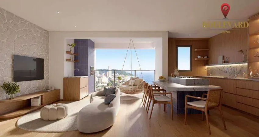 Apartamento com 2 dormitórios à venda, 79 m² por r$ 1.062.494,60 - praia de armação do itapocorói - penha/sc