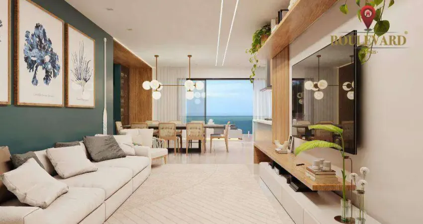 Apartamento com 4 dormitórios à venda em penha/sc, 178 m² por r$ 3.278.100,00 - casa mar - construtora livens