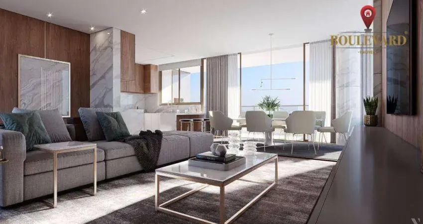 Apartamento com 3 dormitórios à venda em balneário piçarras/sc, 131 m², por r$ 2.128.160,42 - horizon by cas - construtora cas