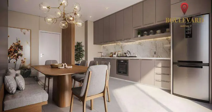 Apartamento com 2 dormitórios à venda em barra velha/sc, 68 m², por r$1.069.289,60 - orla da barra - construtora santer