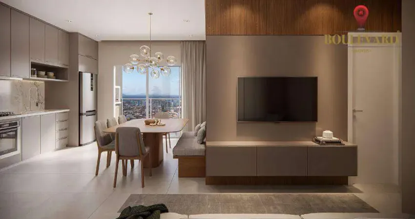 Apartamento com 3 dormitórios à venda em barra velha/sc, 81 m² por r$ 1.309.154,70 - orla da barra - construtora santer