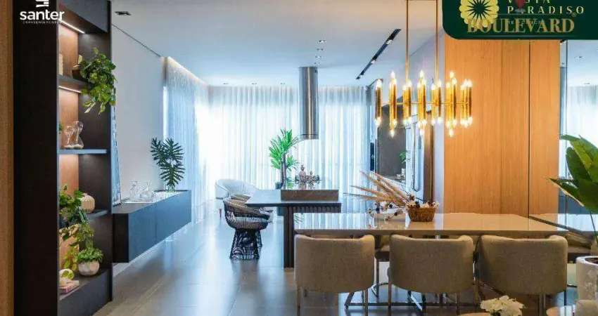 Apartamento com 3 dormitórios à venda em penha/sc, 121 m², por r$ 1.967.310 - vista paradiso residences - construtora santer