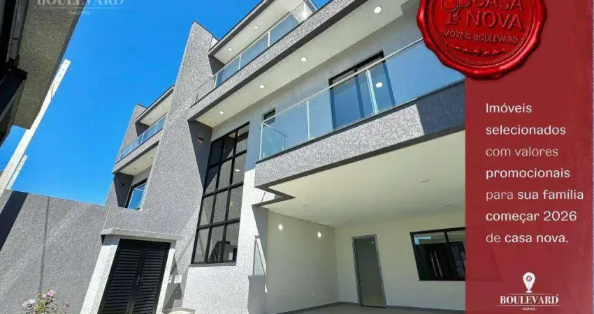 Sobrado com 3 dormitórios à venda, 236 m² por r$ 1.398.000,00 - cruzeiro - são josé dos pinhais/pr