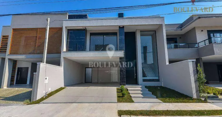Casa nova no residencial tenerife, com 4 suítes à venda, 270 m² por r$ 2.174.900 - afonso pena - são josé dos pinhais/pr