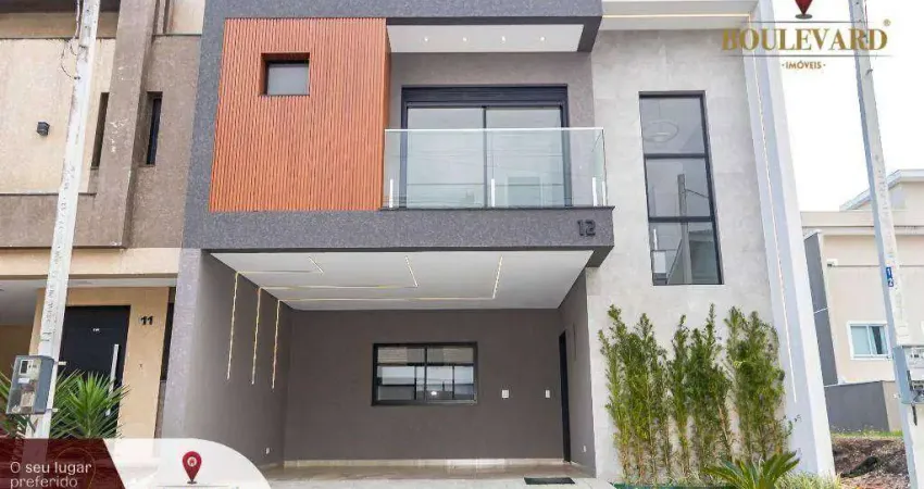 Sobrado no residencial foggiato com 3 dormitórios à venda em são josé dos pinhais/pr, 144 m², por r$ 929.000,00 - residencial foggiatto