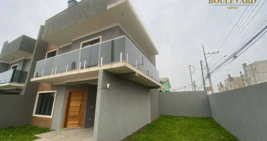 Sobrado com 3 dormitórios à venda, 149 m² por r$ 770.000,00 - uberaba - curitiba/pr