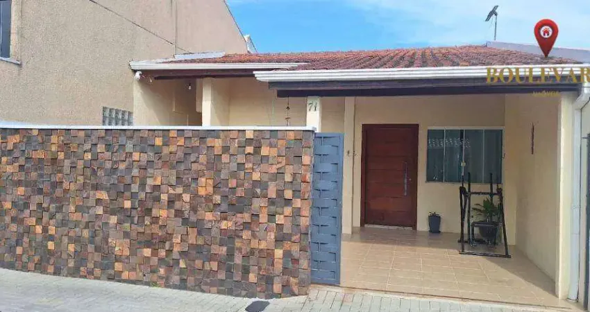 Casa térrea no residencial azteca ii,com 3 dormitórios à venda, 80 m² por r$ 560.000 - fazendinha - curitiba/pr