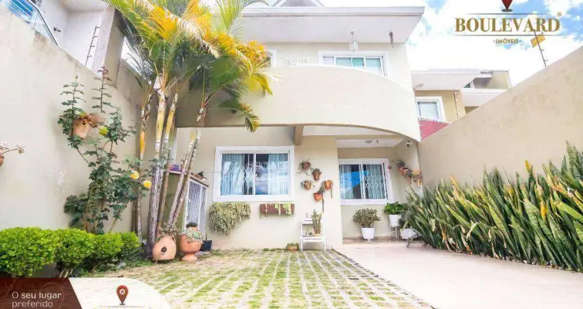 Sobrado de rua com 3 dormitórios à venda, 155 m² por r$ 959.000 - uberaba - curitiba/pr