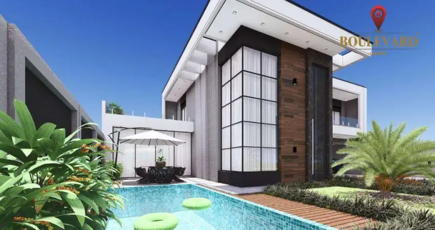 Casa com 3 suítes à venda, 210 m² por r$ 2.100.000 - costeira - araucária/pr