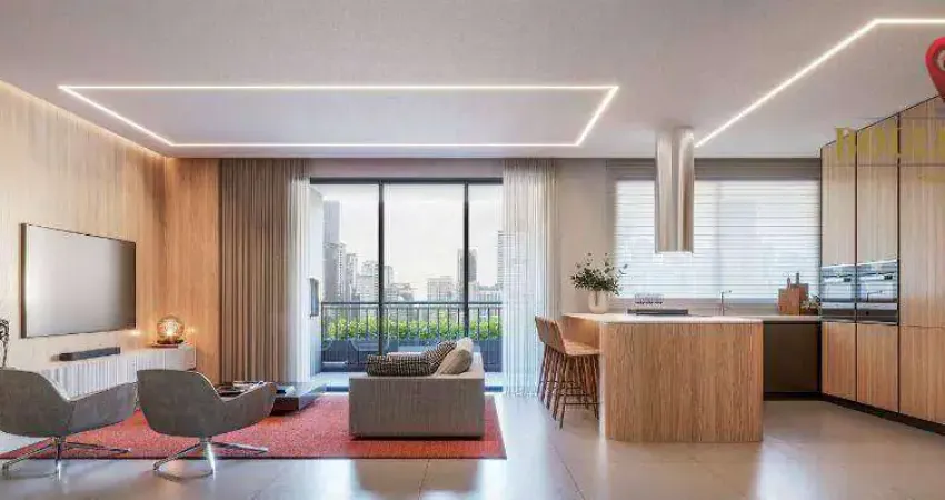 Apartamento com 3 dormitórios à venda em curitiba/pr, 168 m², por r$ 2.720.100 - lagom jardim - deo construtora