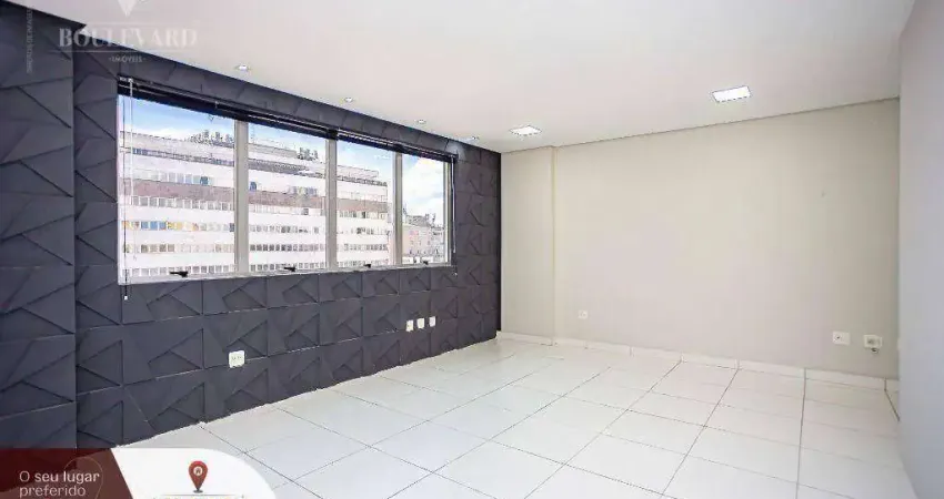 Sala à venda no edifício curitiba park e business em curitiba/pr, 47 m² por r$ 350.000