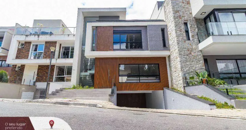 Casa no residencial ticino com 3 suíte à venda, 247 m² por r$ 2.149.900 - uberaba - curitiba/pr