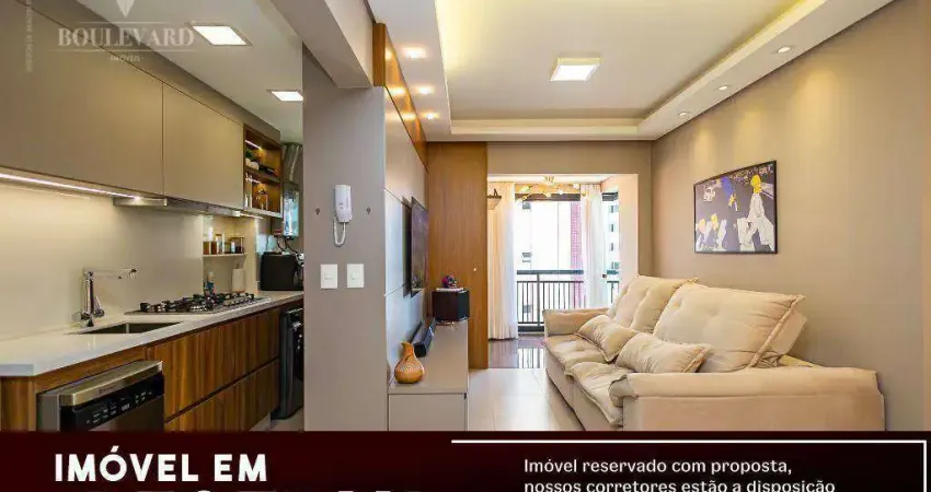 Apartamento mobiliado com 2 dormitórios à venda no Edifício Residencial Soleil Curitibano, 71 m² por R$ 898.900 - Vila Izabel - Curitiba/PR