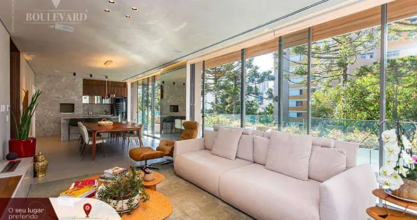 Apartamento no Residencial Pinah com 2 suítes à venda, 236 m² por R$ 6.800.000 - Batel - Curitiba/PR