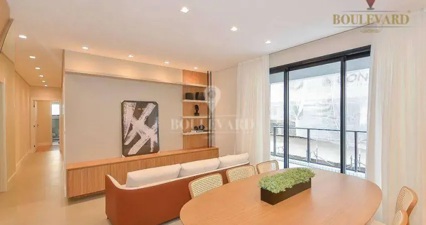 Apartamento no ROCCIA com 3 dormitórios à venda, 104 m² por R$ 1.099.000 - Alto da Rua XV - Curitiba/PR