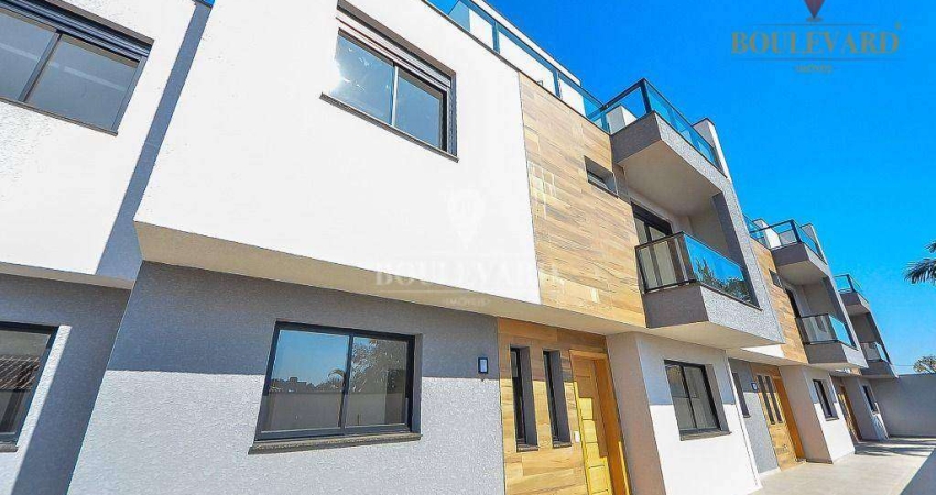 Sobrado em condomínio fechado, com 3 dormitórios à venda, 179 m² por R$ 1.092.000 - Guabirotuba - Curitiba/PR