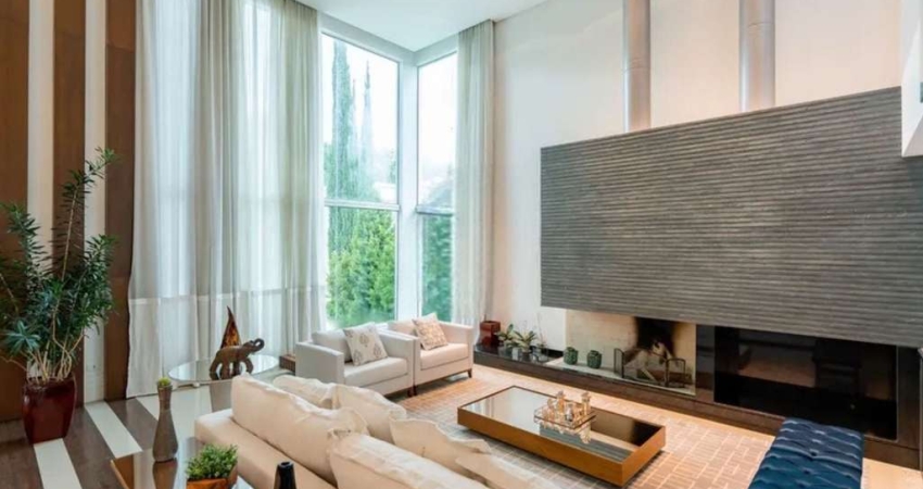 Campo Comprido, Casa Condomínio West Side III, 476m² com Mezanino, Lago, Bosque, à venda, Curitiba,