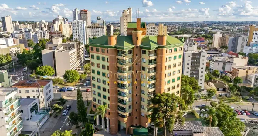 Centro/ alto da xx, ed. monteverde, ap 149m² privativos, 3 quartos, 2 vagas, churrasqueira, lareira