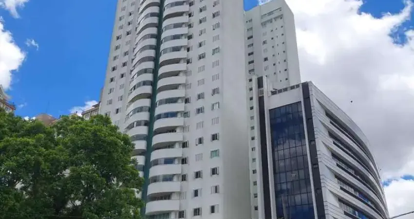 Centro cívico, apto ed. solar da nogueira, desocupado, de frente para praça, 4 qtos, 2 suítes, 1 va