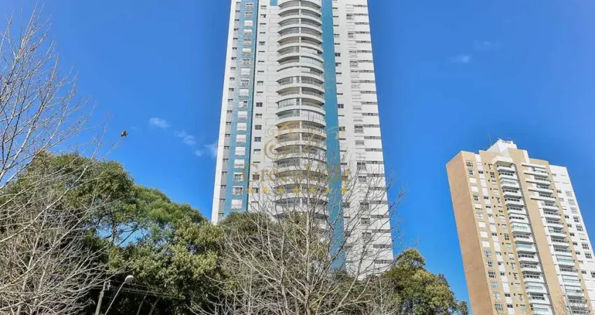 Ecoville, apto conceito aberto, 20º andar, desocupado, mobiliado, 180m²de área privativa, 3 suítes,