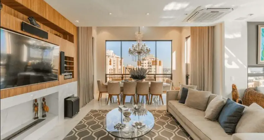 Cabral , cobertura duplex ed. chácara marumbi, 394m², 4 suítes, 3 vagas livre, adega, terraço, es