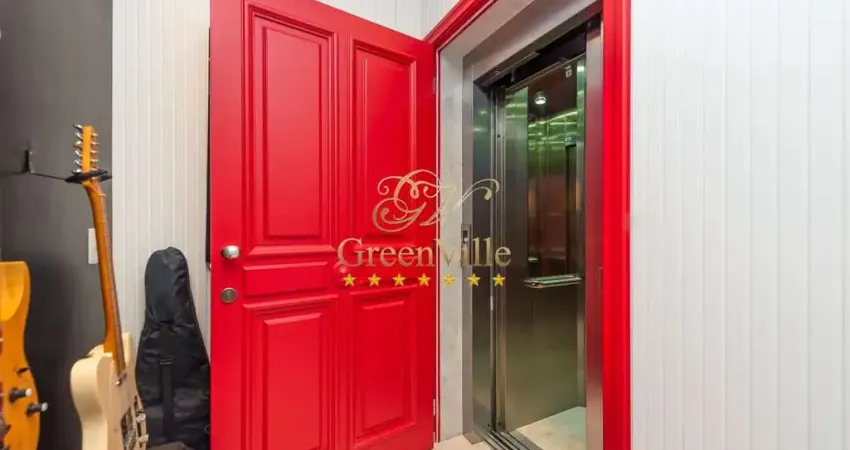 Bigorrilho, apartamento garden, decorado, 3 suítes, terraço privativo descoberto e 3 vagas. à venda