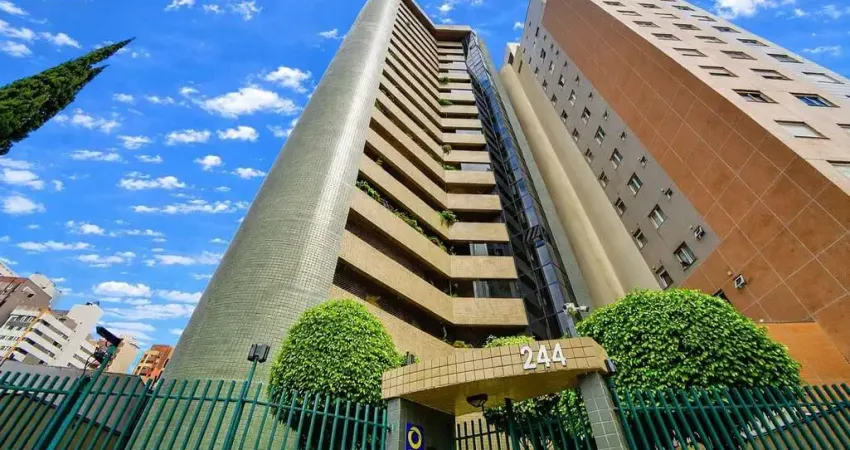 Cabral, Financie , APTO Ed. Greenland, 1 por andar, 198m² privativos, 4 quartos, 2 suítes, salas am