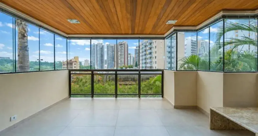 Cabral, Apto 264m², Ed. Chácara Marumbi, Condomínio Clube, 4 quartos, 2 suítes, Lareira, churrasque